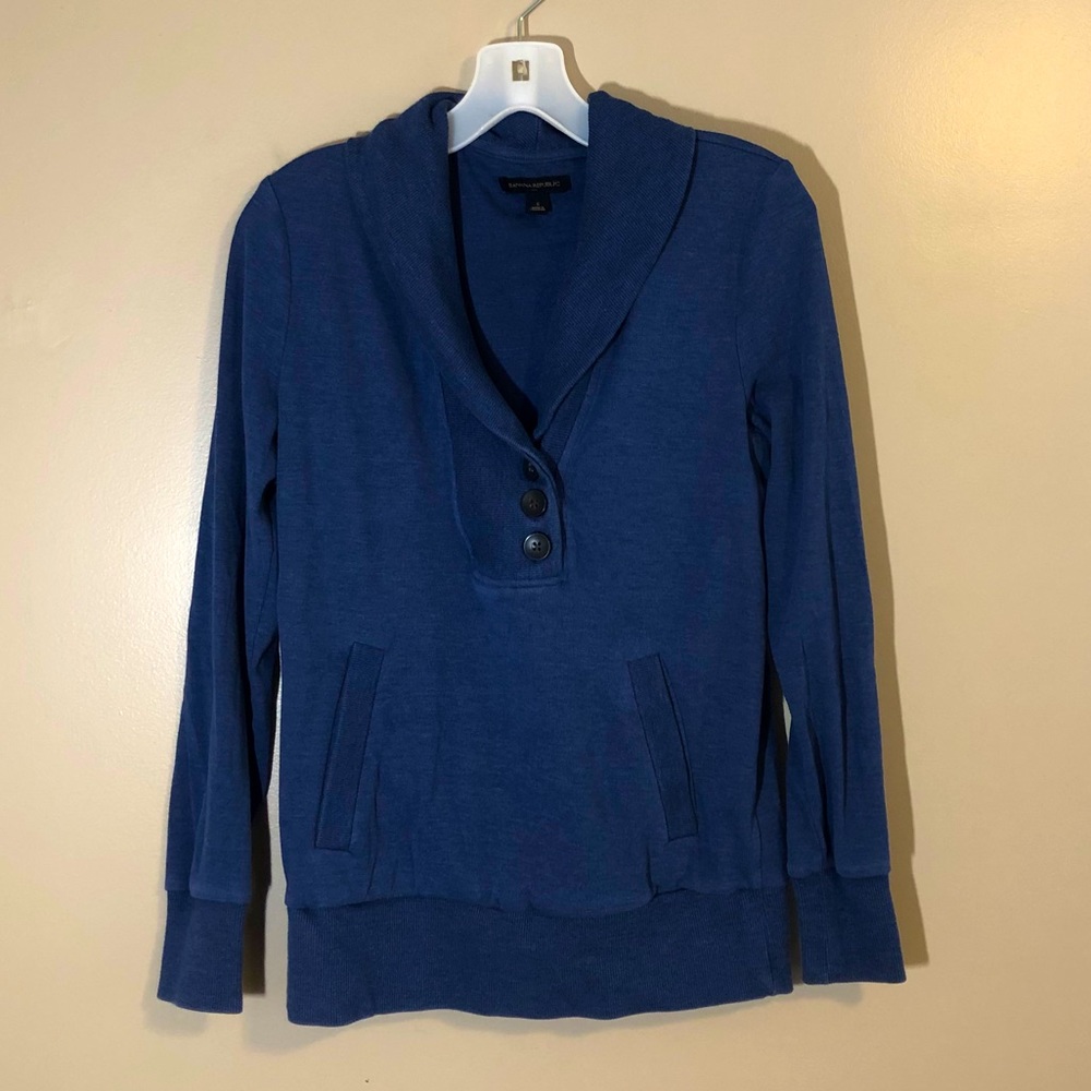 Banana Republic Navy Pullover